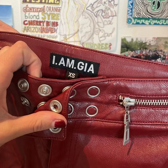 I.am.gia Reika PU Leather Pant - Picture 4 of 4